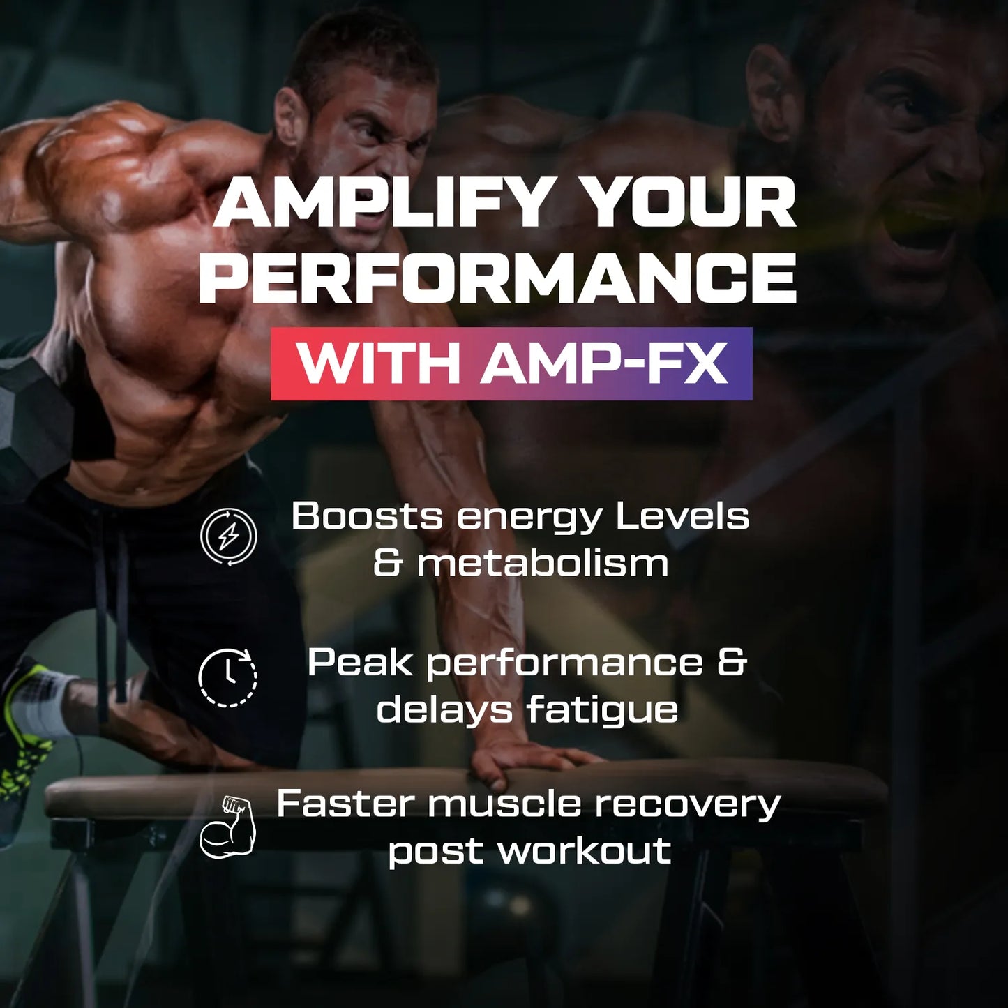 AMP-FX Pre Workout + Free Shaker