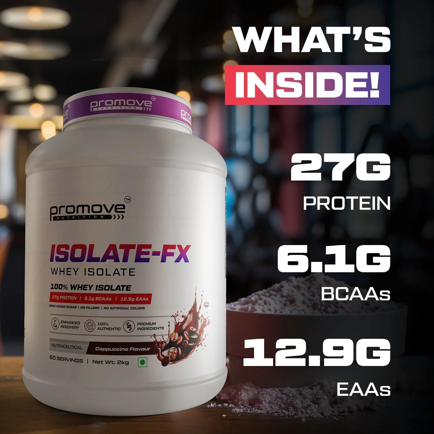 Isolate-FX Whey Isolate + Free Super Fiber