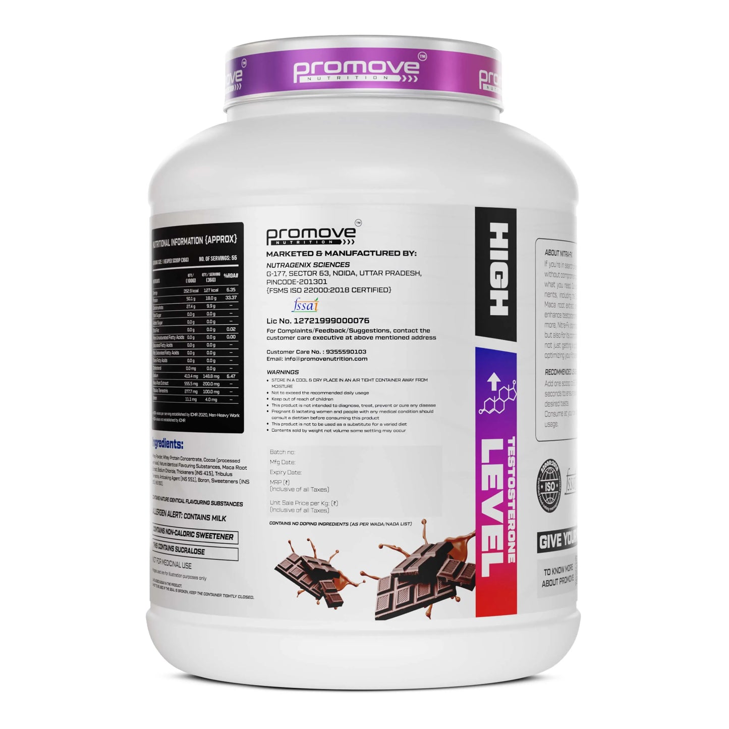 Nitra-FX 100% Whey Protein + Free Crea FX Creatine