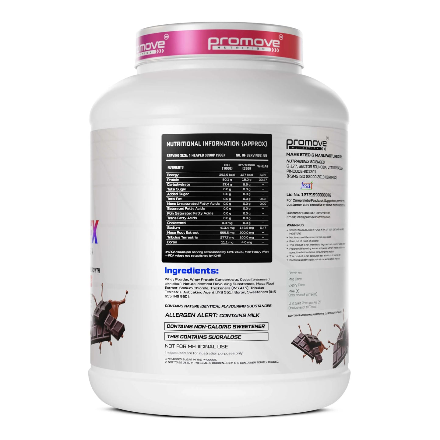 Nitra-FX 100% Whey Protein + Free Crea FX Creatine