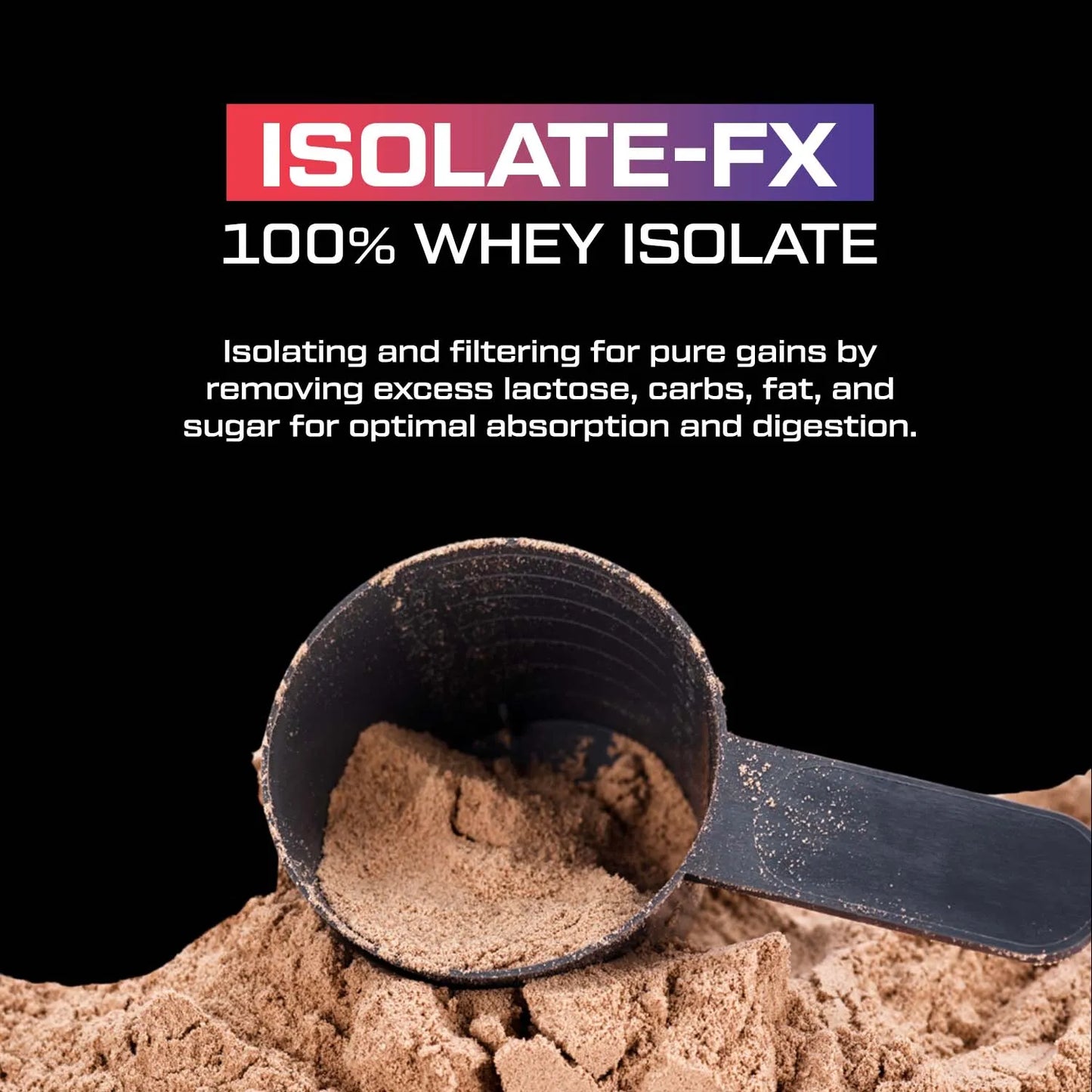 Isolate-FX Whey Isolate + Free Super Fiber