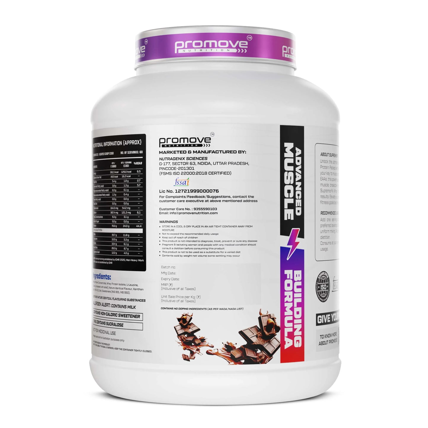 Supreme-FX Whey Protein + Free Crea FX Creatine