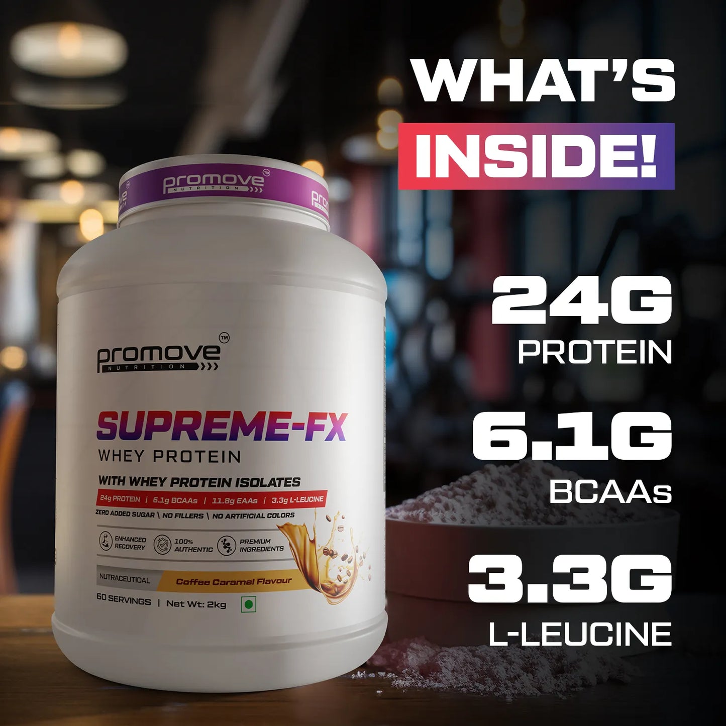Supreme-FX Whey Protein + Free Crea FX Creatine