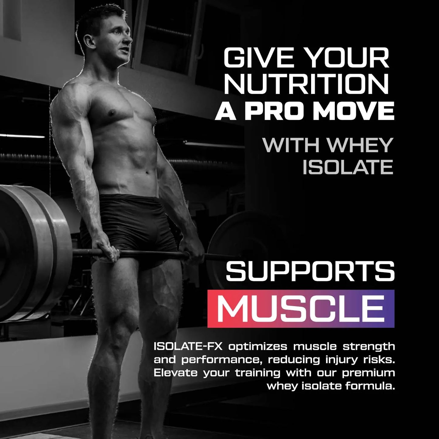 Isolate-FX Whey Isolate + Free Super Fiber