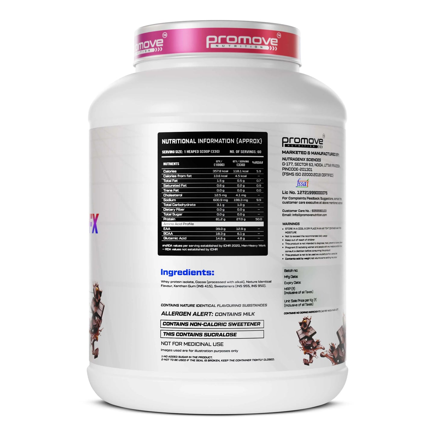 Isolate-FX Whey Isolate + Free Super Fiber