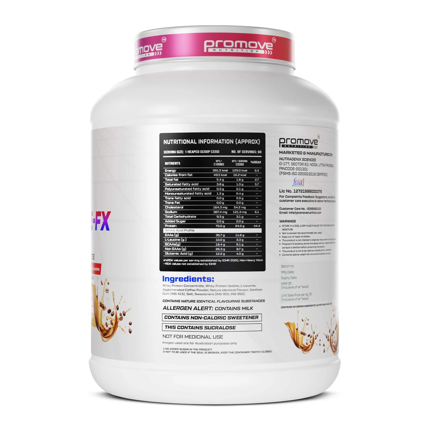 Supreme-FX Whey Protein + Free Crea FX Creatine