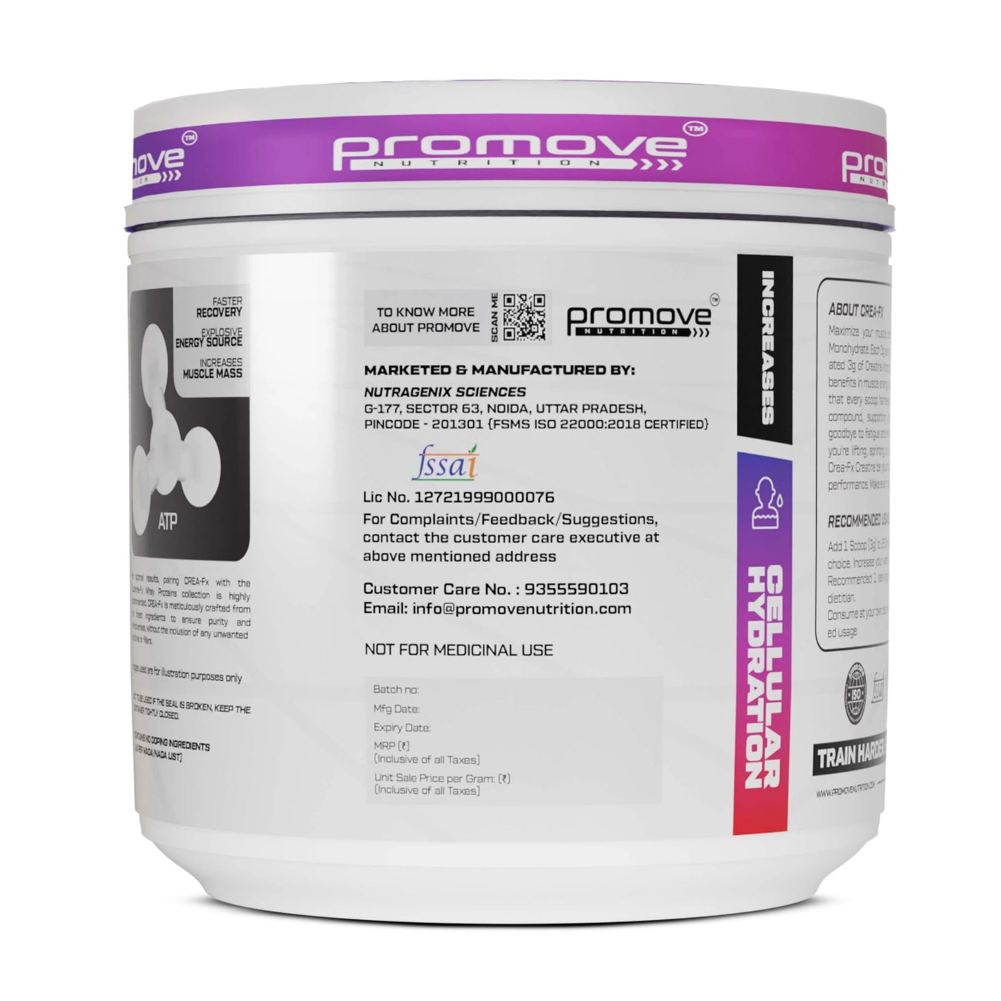 Crea-FX Creatine + Free Shaker