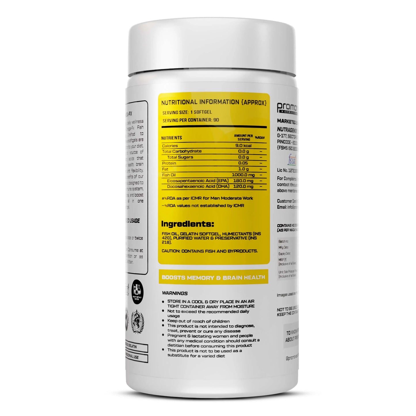 Promove Nutrition Omega-FX Fish Oil