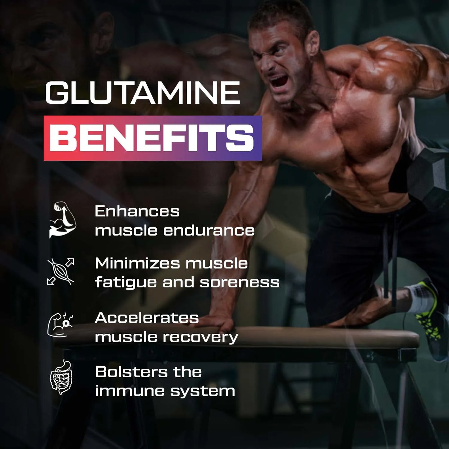 Gluta-FX L-Glutamine + Free Shaker