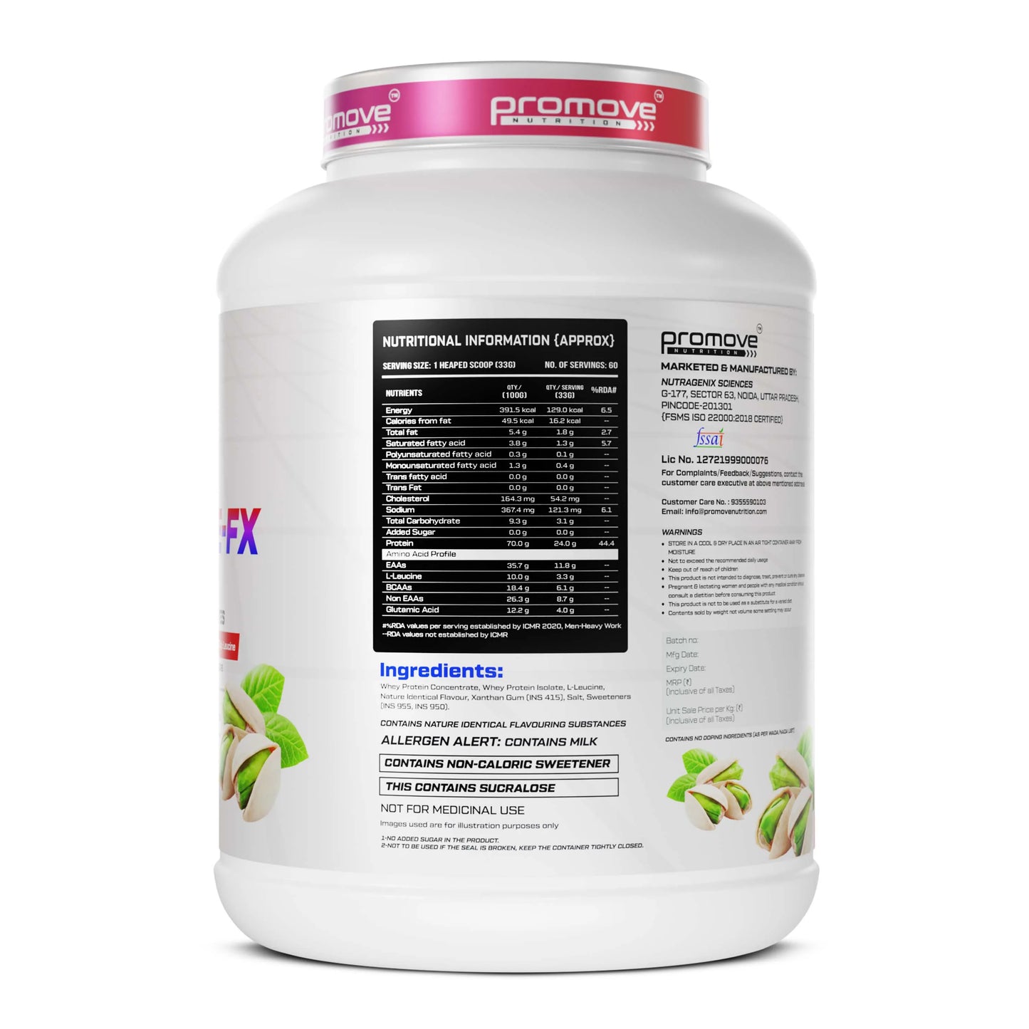 Supreme-FX Whey Protein + Free Crea FX Creatine
