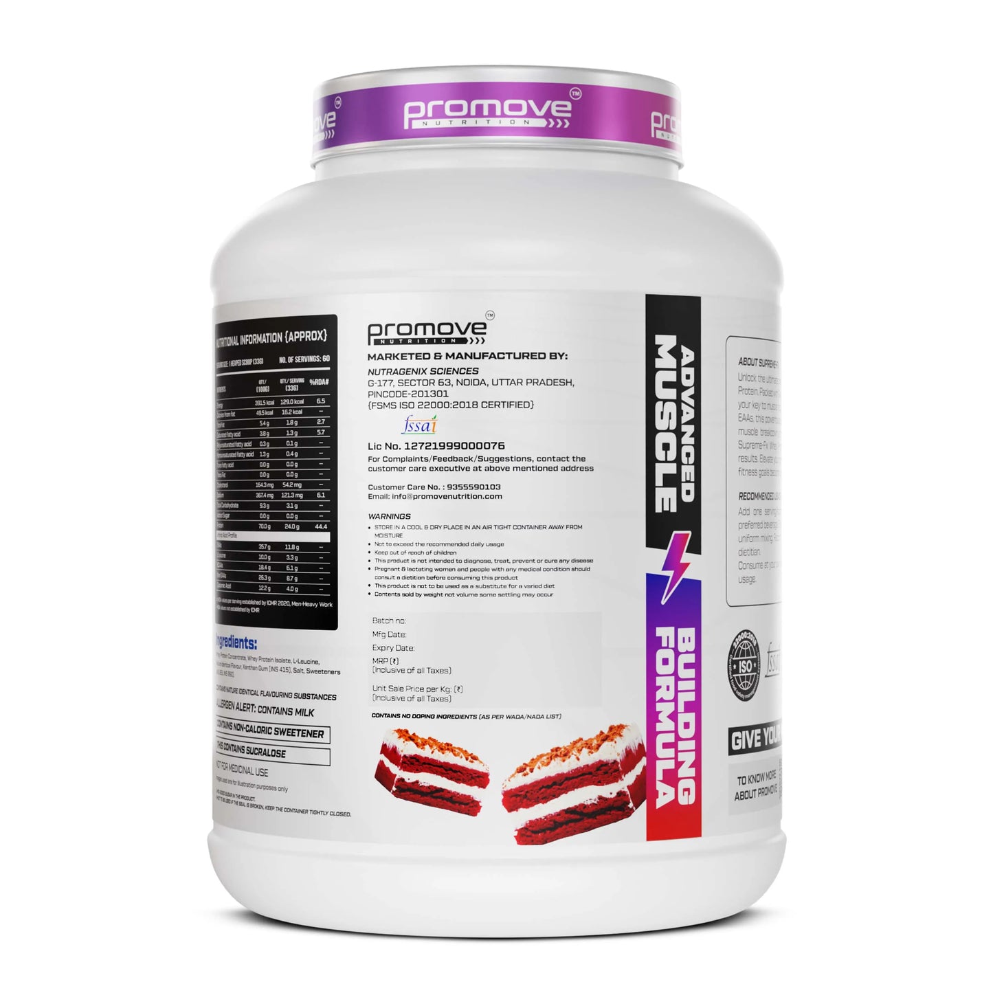 Supreme-FX Whey Protein + Free Crea FX Creatine