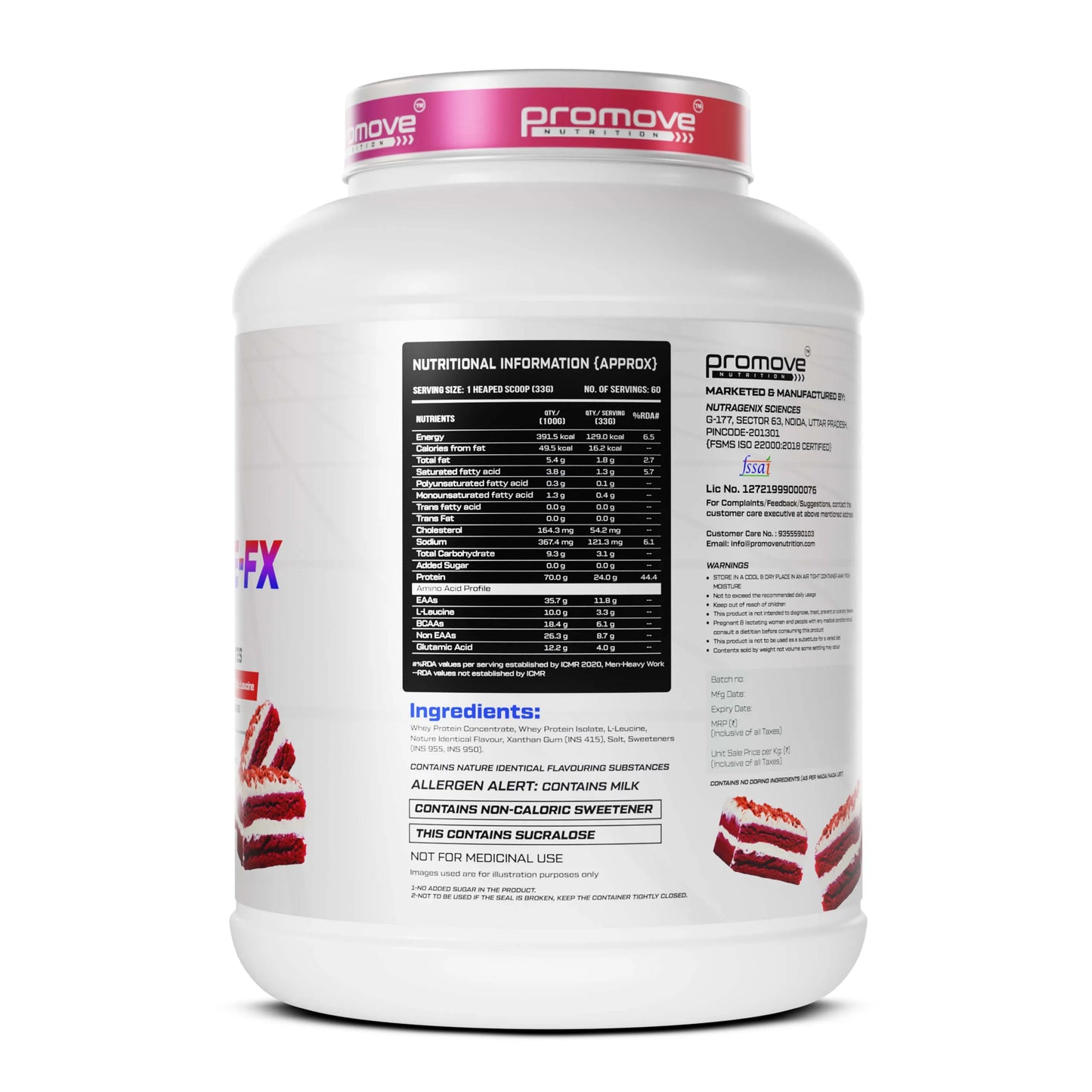 Supreme-FX Whey Protein + Free Crea FX Creatine