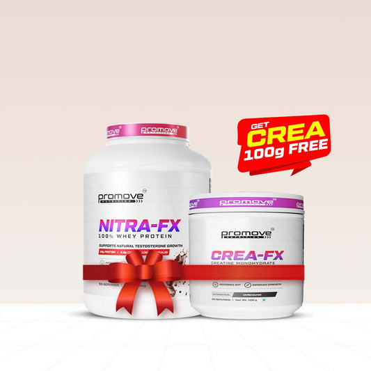 Nitra-FX 100% Whey Protein + Free Crea FX Creatine