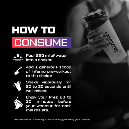 Promove Nutrition Inferno Pre Workout