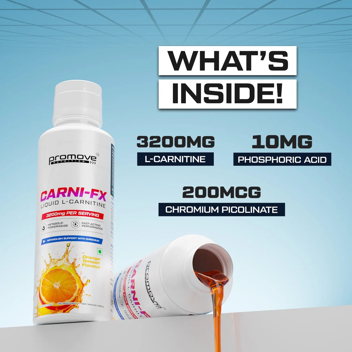 Promove Nutrition Carni-Fx Liquid L Carnitine