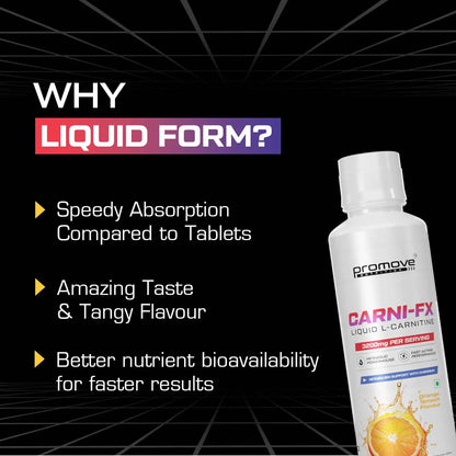 Promove Nutrition Carni-Fx Liquid L Carnitine