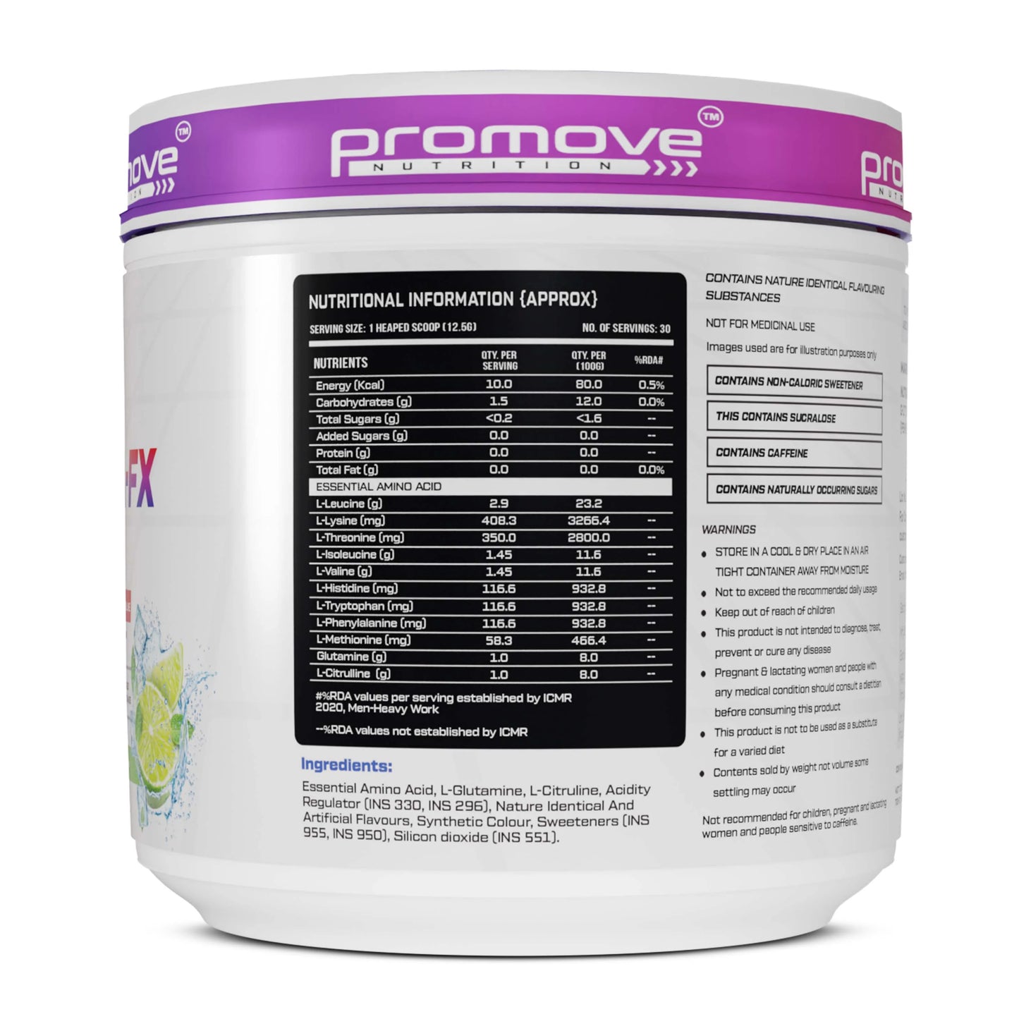 Promove Nutrition Hydra-FX Essential + BCAA Amino Acid